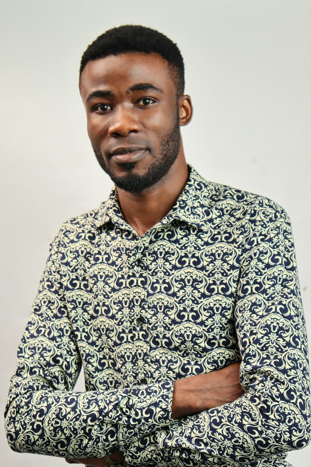 Portrait of a Sub-Saharan African man expert